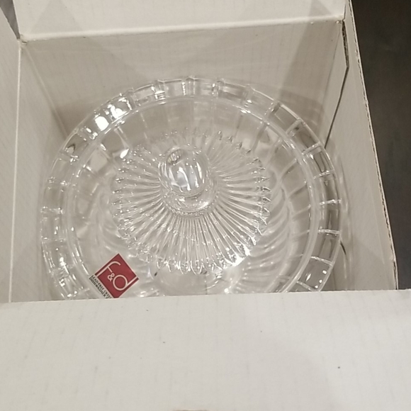 Paşabahçe Crysta Candy dish w/ lid. NIB - Picture 14 of 16